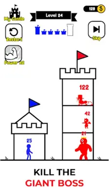 Stickman Tower War Stick Hero android App screenshot 3