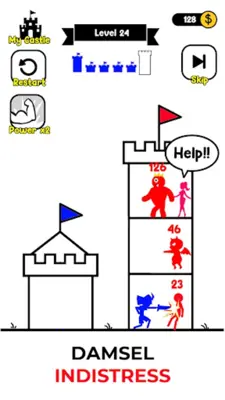 Stickman Tower War Stick Hero android App screenshot 5